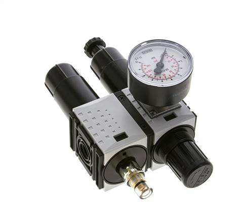 FRL G1/4'' 800l/min 0,5-8,0bar/7-116psi 40 mm Manometer Futura 0