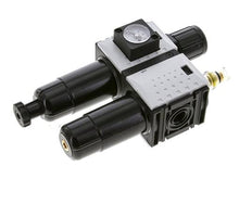 FRL 2-Teilig G1/4'' 800l/min 0.5-8.0bar/7-116psi Semi-Auto Metall Futura 0