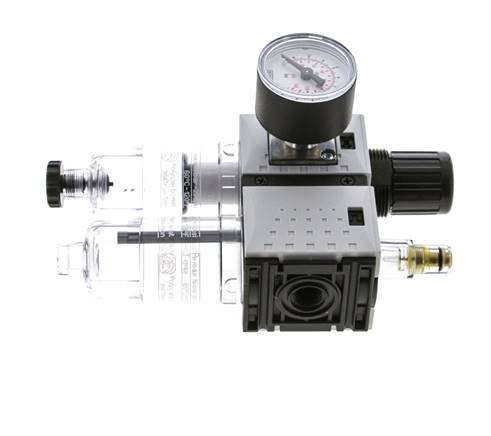 FRL G1/4'' 800l/min 0,5-8,0bar/7-116psi 40 mm Manometer Futura 0