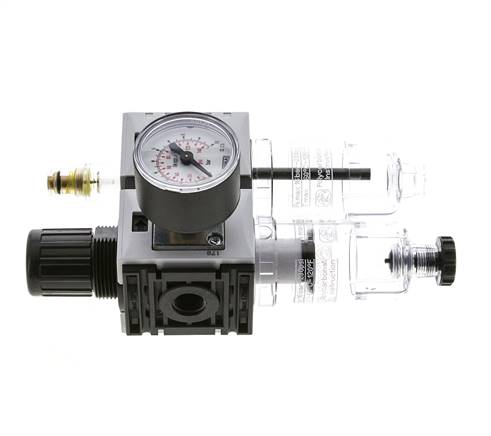 FRL G1/4'' 800l/min 0,5-8,0bar/7-116psi 40 mm Manometer Futura 0