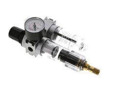 FRL 2-Teilig G1/4'' 700l/min 0.2-6.0bar/3-87psi Auto 40 mm Manometer Polycarbonat Multifix 0