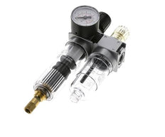 FRL 2-Teilig G1/4'' 700l/min 0.2-6.0bar/3-87psi Auto 40 mm Manometer Polycarbonat Multifix 0
