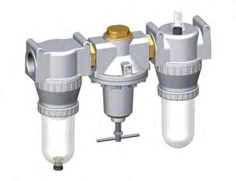 FRL G1 1/2'' 4900l/min 0,5-16,0bar/7-232psi Standard 5
