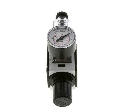 Filter-Regler G1/4'' 1000l/min 0.2-4.0bar/3-58psi 40 mm Manometer Futura 0