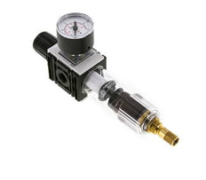 Filter-Regler G1/4'' 1000l/min 0.2-4.0bar/3-58psi 40 mm Manometer Futura 0