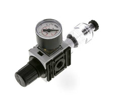 Filter-Regler G1/4'' 1000l/min 0.5-10.0bar/7-145psi 40 mm Manometer Futura 0