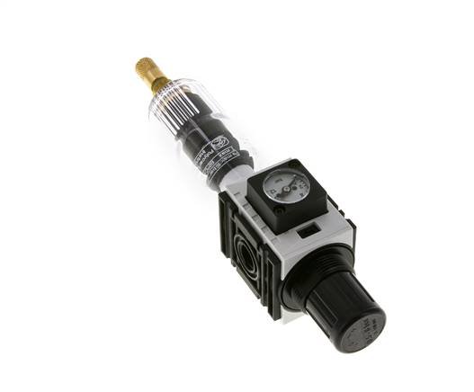 Filter-Regler G1/4'' 1000l/min 0,5-8,0bar/7-116psi Futura 0