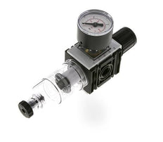 Filter-Regler G1/4'' 1000l/min 0.5-10.0bar/7-145psi 40 mm Manometer Futura 0