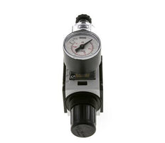 Filter-Regler G1/4'' 1000l/min 0.5-10.0bar/7-145psi 40 mm Manometer Futura 0