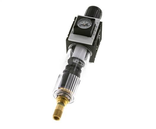 Filter-Regler G1/4'' 1000l/min 0,5-8,0bar/7-116psi Futura 0