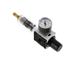 Filter-Regler G1/4'' 1000l/min 0.2-4.0bar/3-58psi 40 mm Manometer Futura 0