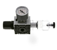 Filter-Regler G1/4'' 1000l/min 0.5-10.0bar/7-145psi 40 mm Manometer Futura 0