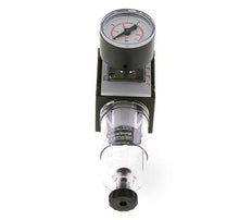 Filter-Regler G1/4'' 1000l/min 0.5-10.0bar/7-145psi 40 mm Manometer Futura 0