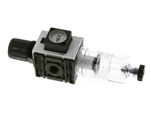 Filter-Regler G1/4'' 1000l/min 0.5-10.0bar/7-145psi Futura 0