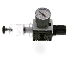 Filter-Regler G1/4'' 1000l/min 0.5-10.0bar/7-145psi 40 mm Manometer Futura 0