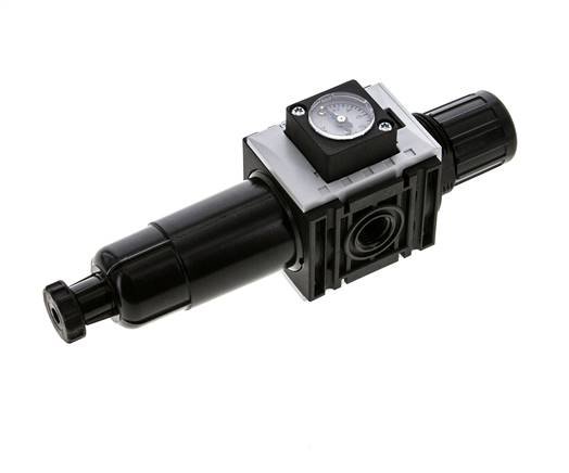 Filter-Regler G1/4'' 1000l/min 0,5-8,0bar/7-116psi Futura 0