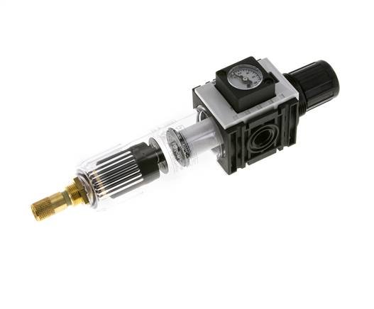 Filter-Regler G1/4'' 1000l/min 0,5-8,0bar/7-116psi Futura 0