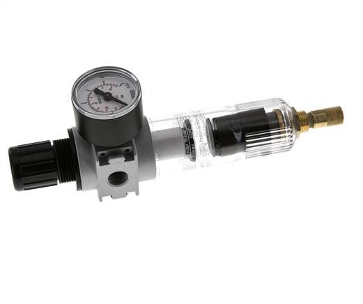 Filter-Regler G1/4'' 1450l/min 0,1-3,0bar/1-44psi 40 mm Manometer Multifix 0