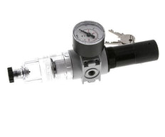 Filter-Regler G1/8'' 1450l/min 0,5-10,0bar/7-145psi 40 mm Manometer Zylinderschloss Multifix 0