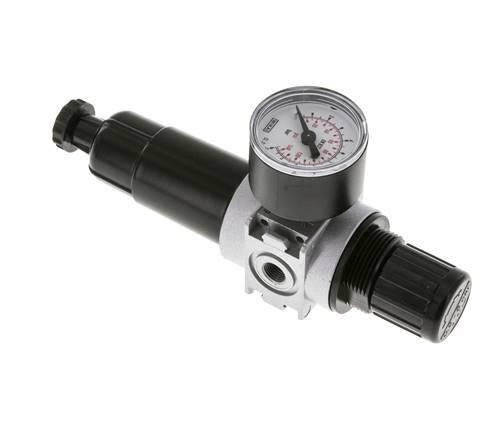 Filter-Regler G1/8'' 1450l/min 0,2-6,0bar/3-87psi 40 mm Manometer Multifix 0