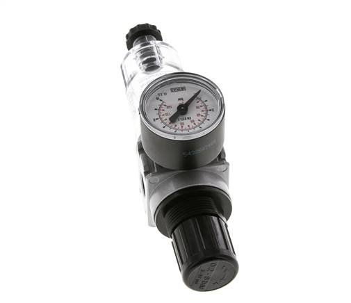 Filter-Regler G1/4'' 1450l/min 0,2-6,0bar/3-87psi 40 mm Manometer Multifix 0