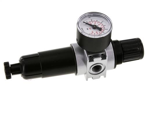 Filter-Regler G1/4'' 1450l/min 0,2-6,0bar/3-87psi 40 mm Manometer Multifix 0