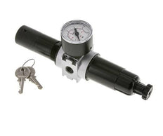 Filter-Regler G1/4'' 1450l/min 0,1-3,0bar/1-44psi 40 mm Manometer Zylinderschloss Multifix 0