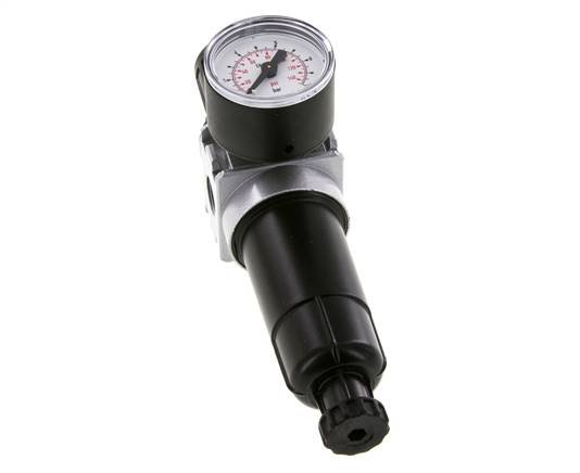 Filter-Regler G1/4'' 1450l/min 0,2-6,0bar/3-87psi 40 mm Manometer Multifix 0