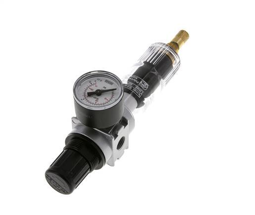 Filter-Regler G1/4'' 1450l/min 0,5-10,0bar/7-145psi 40 mm Manometer Multifix 0
