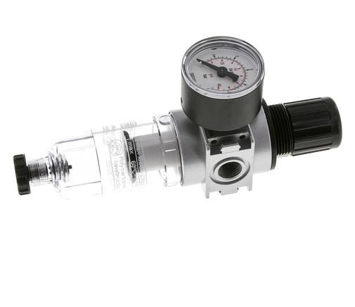 Filter-Regler G1/4'' 1450l/min 0,1-3,0bar/1-44psi 40 mm Manometer Multifix 0