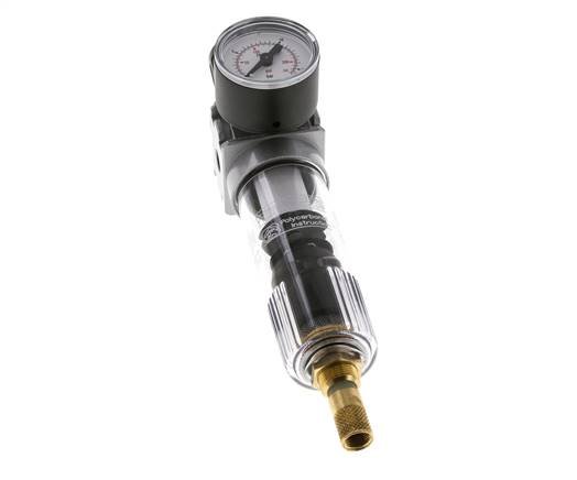Filter-Regler G1/8'' 1450l/min 0,5-10,0bar/7-145psi 40 mm Manometer Multifix 0