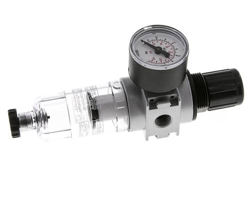 Filter-Regler G1/4'' 1450l/min 0,2-6,0bar/3-87psi 40 mm Manometer Multifix 0