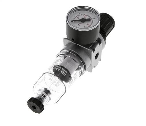 Filter-Regler G1/8'' 1450l/min 0,5-10,0bar/7-145psi 40 mm Manometer Multifix 0