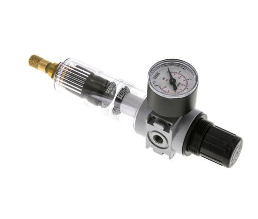 Filter-Regler G1/8'' 1450l/min 0,1-3,0bar/1-44psi 40 mm Manometer Multifix 0