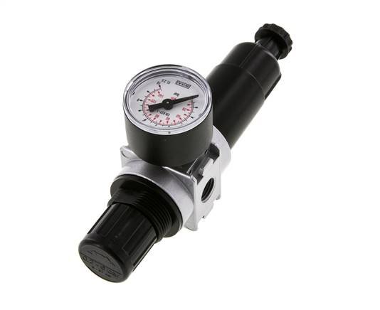 Filter-Regler G1/4'' 1450l/min 0,2-6,0bar/3-87psi 40 mm Manometer Multifix 0