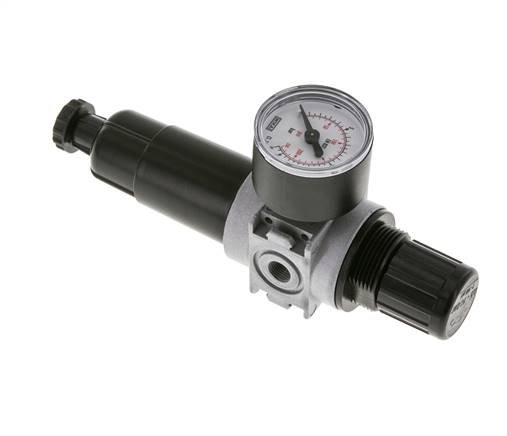 Filter-Regler G1/8'' 1450l/min 0,5-10,0bar/7-145psi 40 mm Manometer Multifix 0