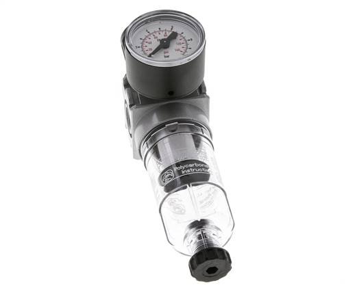 Filter-Regler G1/4'' 1450l/min 0,2-6,0bar/3-87psi 40 mm Manometer Multifix 0