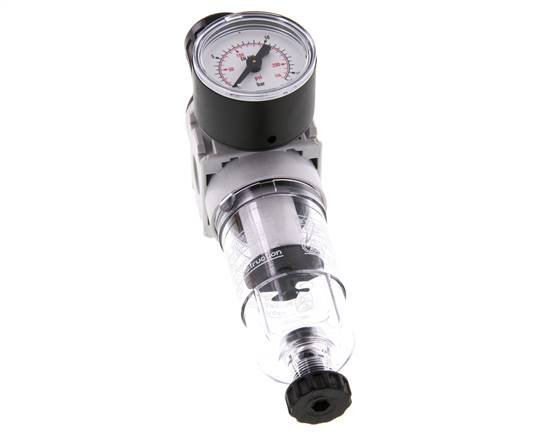 Filter-Regler G1/4'' 700l/min 0,1-3,0bar/1-44psi 40 mm Manometer Multifix 0
