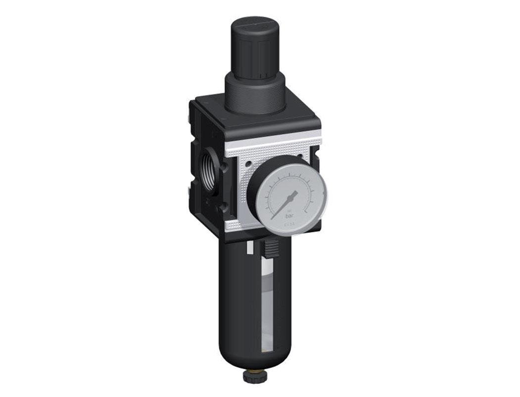 Filter-Regler G1'' 12000l/min 0,2-6,0bar/3-87psi Multifix 4