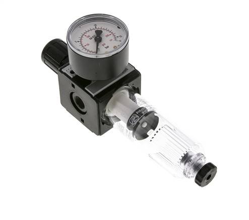 Filter-Regler G1/4'' 1600l/min 0,5-10,0bar/7-145psi Multifix 1
