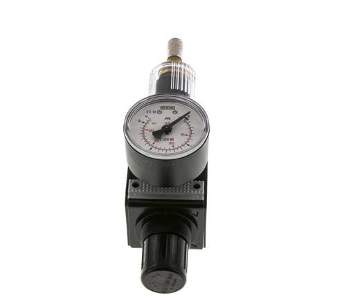 Filter-Regler G1/4'' 1600l/min 0,5-10,0bar/7-145psi Multifix 1