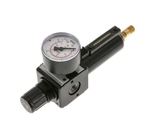 Filter-Regler G1/4'' 1600l/min 0,5-10,0bar/7-145psi Multifix 1