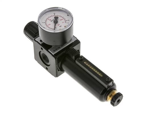 Filter-Regler G3/8'' 1600l/min 0,5-10,0bar/7-145psi Multifix 1