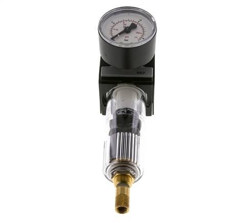 Filter-Regulator G3/8'' 1600l/min 0.5-10.0bar/7-145psi Auto Polycarbonat Multifix 1
