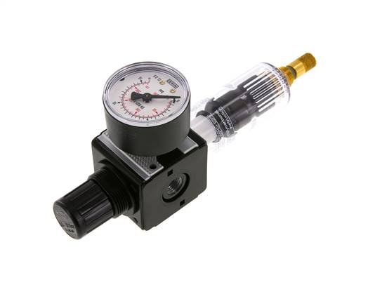 Filter-Regler G1/4'' 1600l/min 0,5-10,0bar/7-145psi Multifix 1