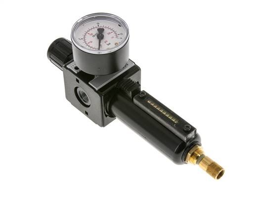 Filter-Regler G1/4'' 1600l/min 0,5-10,0bar/7-145psi Multifix 1
