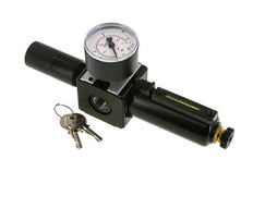 Filterregler G3/8'' 1600l/min 0.5-10.0bar/7-145psi Halbautomatische Zylinder-Verriegelung Metall Multifix 1