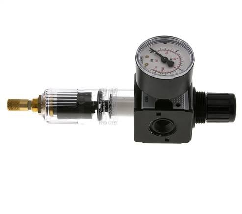 Filter-Regulator G3/8'' 1600l/min 0.5-10.0bar/7-145psi Auto Polycarbonat Multifix 1