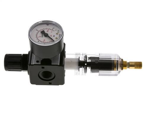 Filter-Regulator G3/8'' 1600l/min 0.5-10.0bar/7-145psi Auto Polycarbonat Multifix 1
