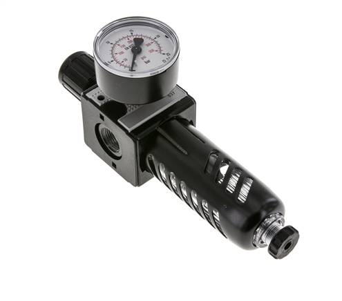 Filter-Regler G3/8'' 1600l/min 0,5-16,0bar/7-232psi Schutzkorb Multifix 1